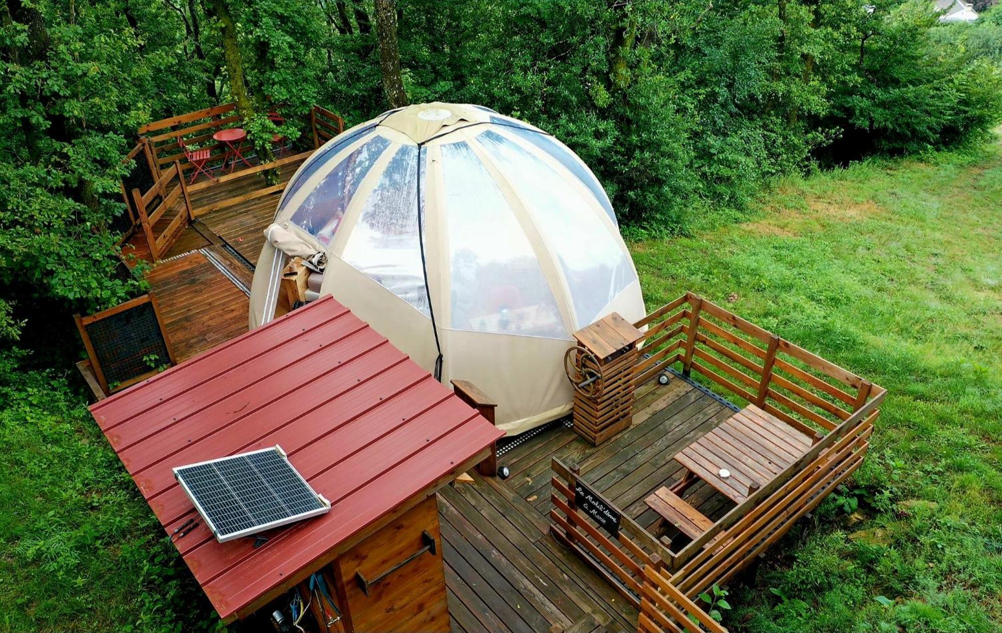 Le Mobil'Dome A Marie Hotel Cambounes Luaran gambar
